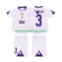 Camisola Real Madrid R CARLOS 3 1997 Retro Criança Equipamento Primeiro 1998 Manga Curta